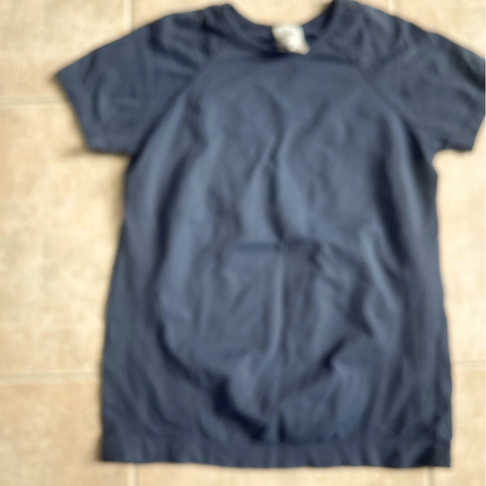 Athleta Girl Short-Sleeve Tee in steel grey